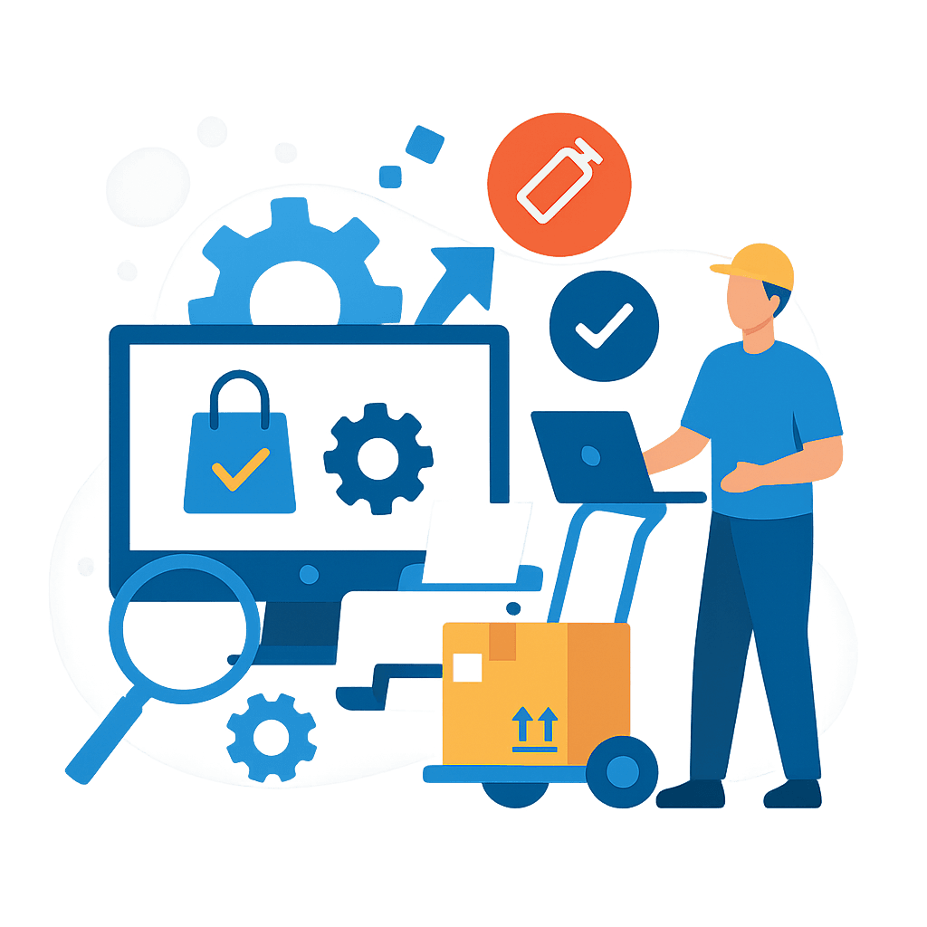 Ilustración de Asesoría y Proyectos